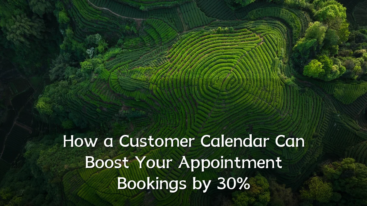 How a Customer Calendar Can Boost Your Appointment Bookings by 30%