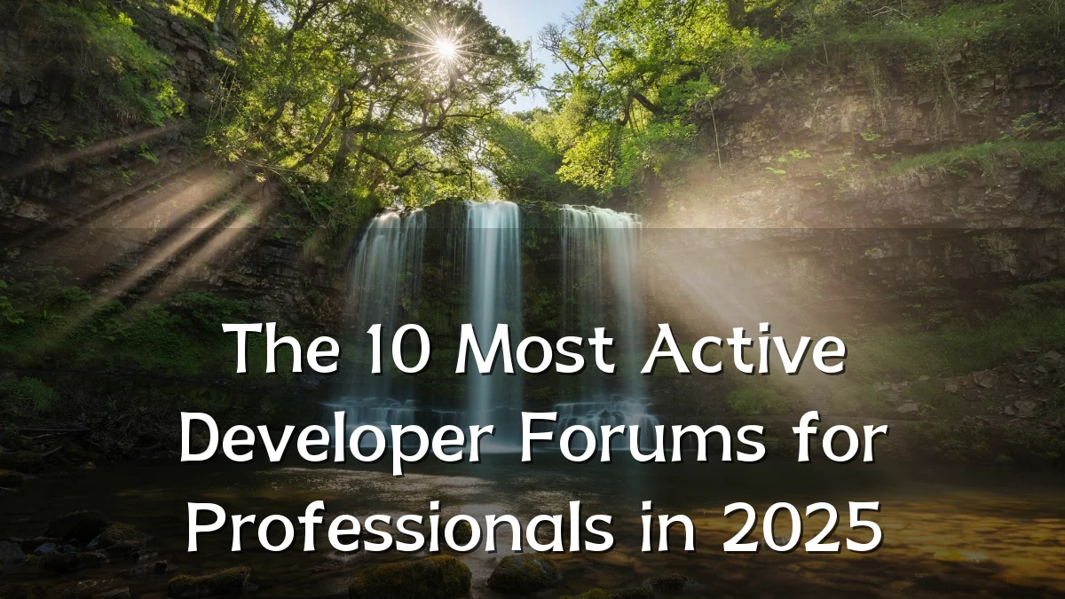 The 10 Most Active Developer Forums for Professionals in 2025