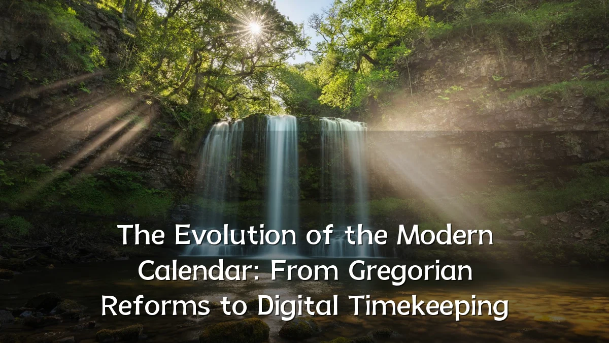 The Evolution of the Modern Calendar: From Gregorian Reforms to Digital Timekeeping