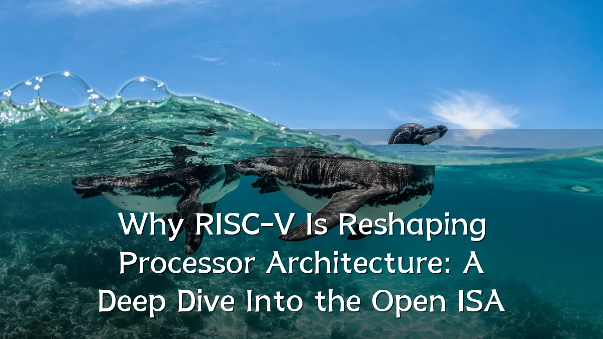 Why RISC-V Is Reshaping Processor Architecture: A Deep Dive Into the Open ISA