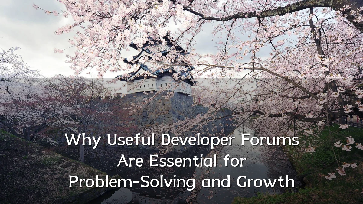 Why Useful Developer Forums Are Essential for Problem-Solving and Growth