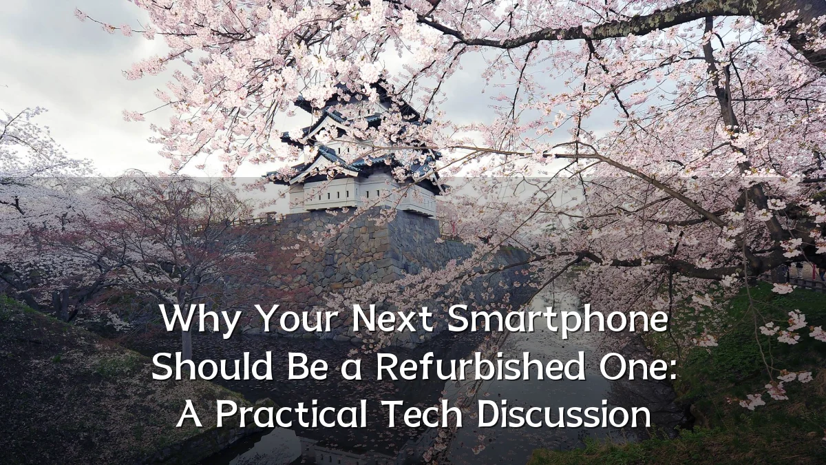 Why Your Next Smartphone Should Be a Refurbished One: A Practical Tech Discussion